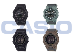 Wyciekłe modele Casio obejmują 2 całkowicie czarne zegarki, GA-010-1A1 i GD-010-1A1. (Źródło zdjęcia: Great G-Shock World - edytowane)