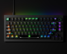 The Lemokey L5 HE 8K gaming keyboard (Cyber colorway, black and green in image) features Hall effect magnetic switches and an 8000 Hz polling and scan rate. (Image source: Lemokey)