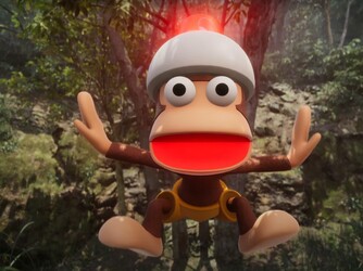 Metal Gear Solid Delta: Snake Eater Ape Escape (źródło obrazu: Sony PlayStation)