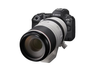 Canon EOS R5 Mark z obiektywem RF100-500mm F4.5-7.1 L IS USM (Źródło: Canon)