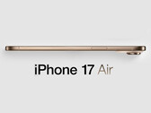 Podobno iPhone 17 Air może mieć 9,5 mm grubości wokół wypukłości aparatu. (Źródło obrazu: MacRumors - edytowane)