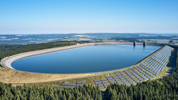 Im większe i wyższe, tym tańsze stają się elektrownie szczytowo-pompowe - tutaj Markersbach w Rudawach. (Źródło zdjęcia: Vattenfall)