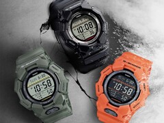 Casio GD010 (powyżej) i GA010 mają do 10 lat żywotności baterii. (Źródło zdjęcia: Casio)