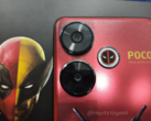 Xiaomi POCO x Deadpool x Wolverine Special Limited Edition ma metaliczne czerwone wykończenie. (Źródło: Yogesh Brar na X/Twitter)