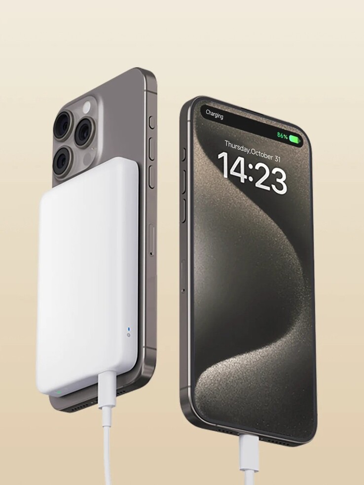 Xiaomi Magnetic Power Bank 5000mAh. (Źródło obrazu: Xiaomi)