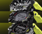 Od góry do dołu, Casio G-Shock Gravitymaster GRB300RY-1A9, Mudman GW9500MRY-1A9 i Rangeman GPRH1000RY-1A9. (Źródło zdjęcia: Casio)