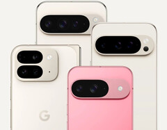 Cztery smartfony Google Pixel 9 są pierwszymi urządzeniami Android zintegrowanymi z usługą SOS firmy Garmin. (Źródło obrazu: Google)