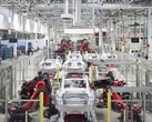 Tesla Giga Shanghai wstrzymuje produkcję Modelu Y, aby zainstalować aktualizacje (źródło obrazu: Tesla na Weibo)