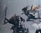 Kratos odpiera rozżaloną, rozwścieczoną Freyę w God of War Ragnarok. (Źródło obrazu: PlayStation)