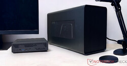 Minisforum MS-01 z Razer Core X i kartą graficzną Nvidia GeForce RTX 3060 Ti