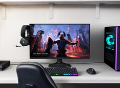 Nowy monitor Alienware firmy Dell może pracować w rozdzielczości 4K/180 Hz lub 1080p/360 Hz. (Źródło obrazu: Dell)