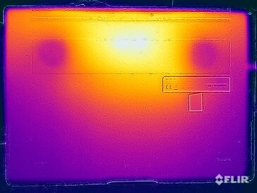 Test naprężeń temperatury powierzchni (spód)