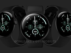 Seria Pixel Watch 3 ma być podobno dostępna w kolorze czarnym, orzechowym, srebrnym i różowym. (Źródło obrazu: OnLeaks)