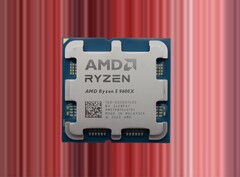 AMD Ryzen 5 9600X ma sześć rdzeni, 12 wątków i taktowanie boost na poziomie 5,4 GHz. (Źródło zdjęcia: Notebookcheck, Pierre Bamin na Unsplash, edytowane)