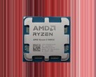 AMD Ryzen 5 9600X ma sześć rdzeni, 12 wątków i taktowanie boost na poziomie 5,4 GHz. (Źródło zdjęcia: Notebookcheck, Pierre Bamin na Unsplash, edytowane)