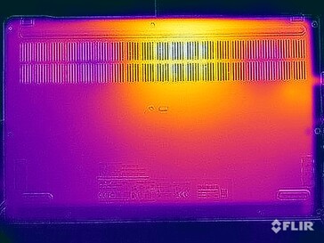 Test naprężenia temperatury powierzchni (dół)