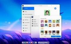 Deepin 23 Linux - Ustawienia kont (źródło obrazu: Deepin Technology Community)