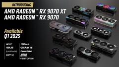 Karta graficzna AMD Radeon RX 9070 XT została poddana testom porównawczym w Internecie (źródło obrazu: AMD)