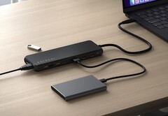 The Satechi 13-in-1 USB-C Triple Display Multiport Adapter has recently become available in stores. (Image source: Satechi)