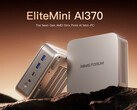 EliteMini AI370 będzie o kilkaset dolarów droższy od poprzednich mini-PC EliteMini. (Źródło obrazu: MINISFORUM)