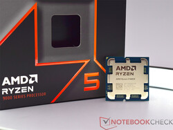 Recenzja AMD Ryzen 5 9600X: próbka testowa dostarczona przez AMD Germany.