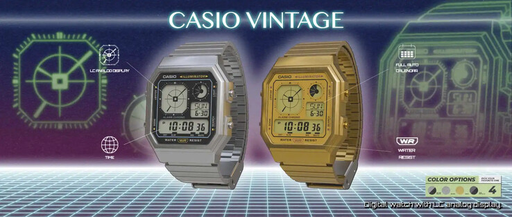 Zegarki Casio A130WE-1A (po lewej) i Casio A130WE-9A (po prawej). (Źródło zdjęcia: Casio)