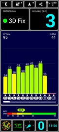 Test GPS na zewnątrz