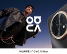 Huawei Nova 15 Max w czarnej wersji kolorystycznej