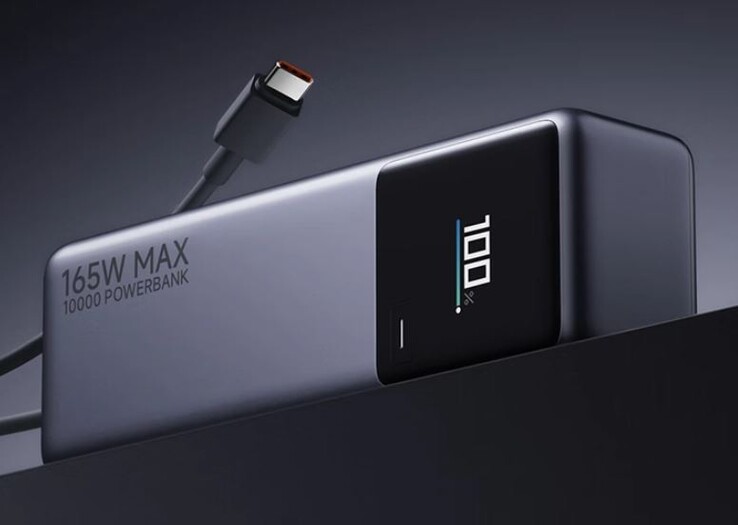 Power bank Xiaomi 10k mAh posiada wbudowany kabel USB-C. (Źródło obrazu: ITHome)