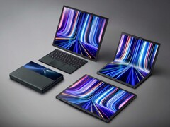 Asus Zenbook 17 Fold OLED może w przyszłym roku doczekać się konkurencji ze strony Apple. (Źródło obrazu: Asus)