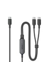 Kabel Anker 2 w 1 USB-C na USB-C (180 cm, 140 W, pleciony). (Źródło zdjęcia: Anker)