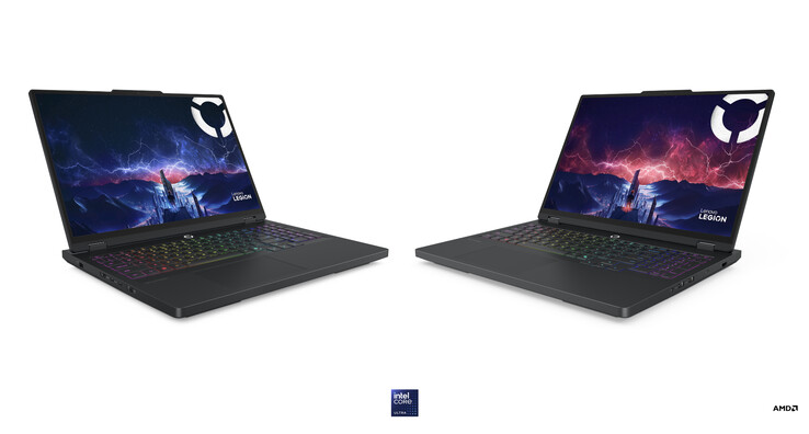 Legion Pro 5i Gen 10 i Legion Pro 5 Gen 10 od lewej do prawej. (Źródło zdjęcia: Lenovo)