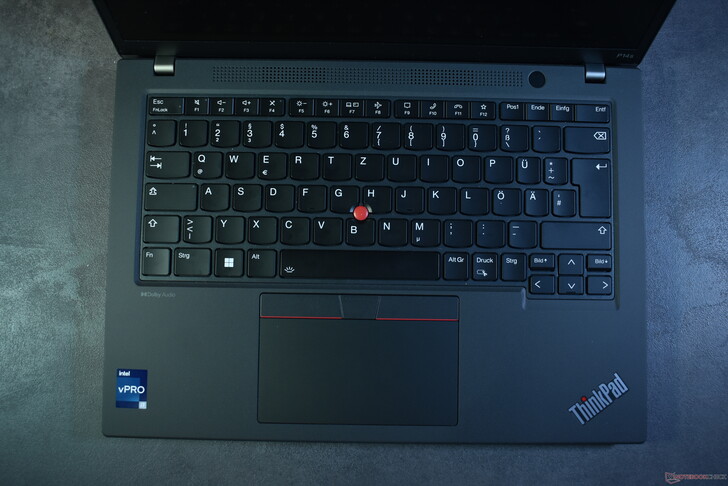 Lenovo ThinkPad P14s Gen 4 Intel: Klawiatura