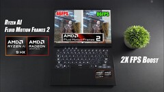 Radeon 890M może zapewnić lepsze wrażenia w grach dzięki AFMF 2 (źródło obrazu: ETA Prime)