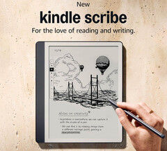 Kindle Scribe 2024 ma białe ramki dla czystszego wyglądu. (Źródło obrazu: Amazon)