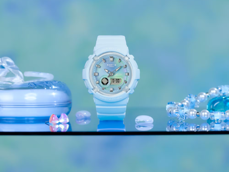 Zegarki Casio Baby-G BGA-280TD-2AJF (po lewej) i BGA-280TD-7AJF (po prawej). (Źródło zdjęcia: Casio)