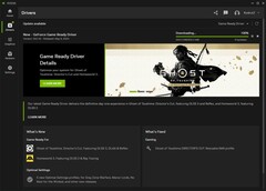 Sterownik Nvidia GeForce Game Ready Driver 552.44 do pobrania w aplikacji Nvidia (Źródło: własne)