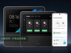 Xiaomi wprowadziło połączenia WeChat do dwóch urządzeń Smart Home Screen. (Źródło zdjęcia: Xiaomi via Weibo)