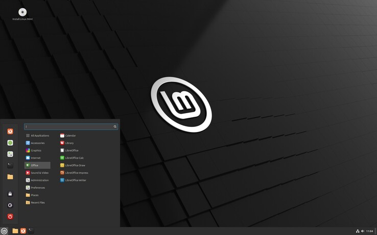 Spojrzenie na pulpit Cinnamon 6.2 z Linux Mint 22. (Źródło obrazu: Linux Mint)