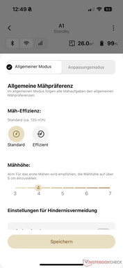 Wydajność i wysokość cięcia - przegląd Dreame A1