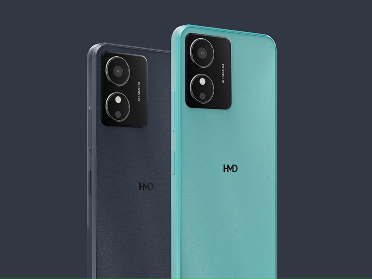 HMD Key jest dostępny w kolorach Midnight Black i Icy Blue (źródło zdjęcia: HMD)