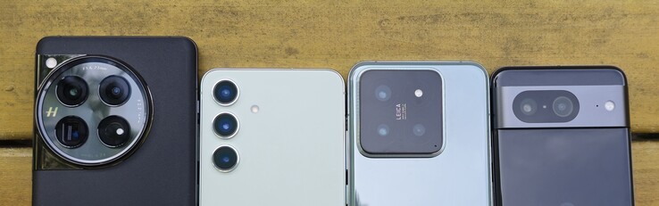 Porównanie konfiguracji tylnego aparatu: OnePlus 12 vs. Samsung Galaxy S24 vs. Xiaomi 14 vs. Google Pixel 8