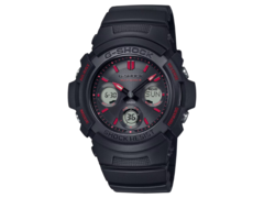 Zegarek Casio G-Shock AWG-M100FP-1A4JR nie jest już dostępny w sklepie internetowym marki. (Źródło zdjęcia: Casio)