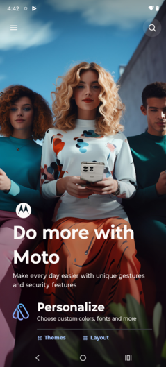 Oprogramowanie Motorola Moto G75