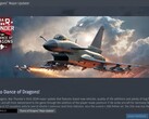 Informacje o aktualizacji War Thunder 2.39 "Dance of Dragons" w grze (Źródło: własne)