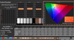 CalMAN: ColorChecker (skalibrowany)