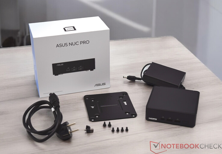 Zakres dostawy Asus NUC 14 Pro