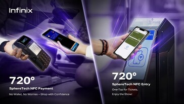 Infinix zachwala możliwości swojego "przełomowego" NFC. (Źródło: Infinix)