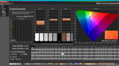 ColorChecker przed kalibracją