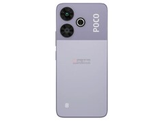 Rendery Xiaomi POCO M6 Plus ujawniają nieco inny wygląd pierścienia lampy błyskowej LED niż jego rodzeństwo (Źródło: 91mobiles) 